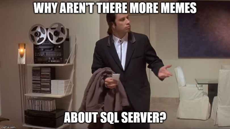 SQL server Meme werkt niet